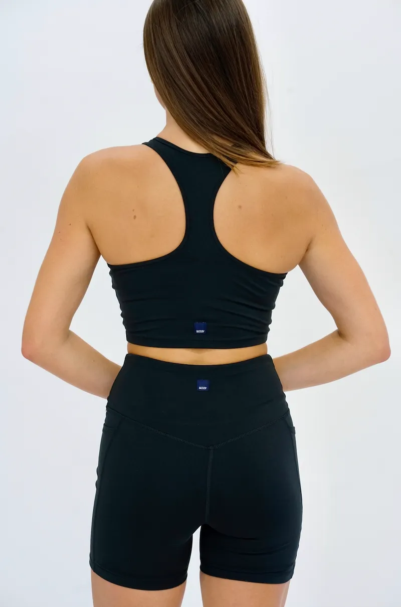SEAAV SEAAV Damen vegan Bh V-Ausschnitt Onyx, Schwarz, – Produktbild 1 von 2