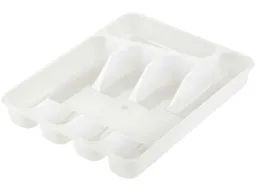 Keeeper keeeper Besteckkasten geschlossen "Pablo" mit 5 Fächern, 33,5 x 26,5 x 5 cm, transparent – Produktbild 1 von 1