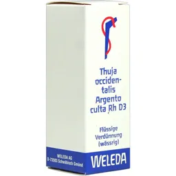 Weleda WELEDA THUJA OCCIDENTALIS ARGENTO culta Rh D 3 Dilution 20 ml Dilution – Produktbild 1 von 1