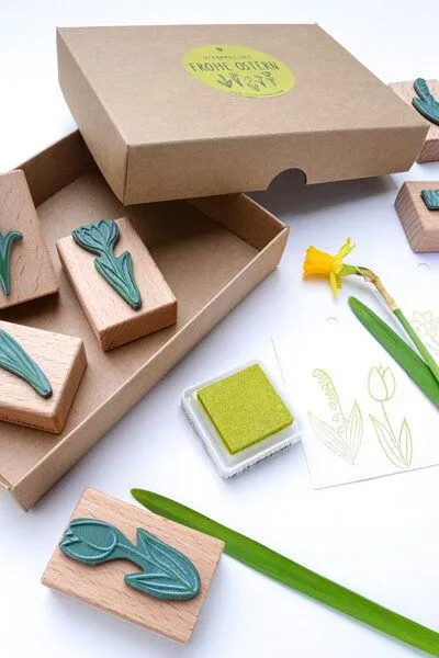 STUDIO KARAMELO STUDIO KARAMELO STEMPEL SET FROHE OSTERN, verschiedene Variationen – Produktbild 4 von 8