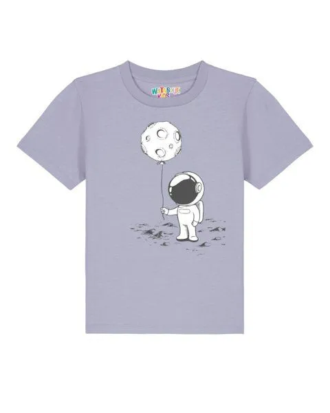 watabout.kids watabout.kids T-Shirt Kinder Kleiner Astronaut mit Luftballon, Lavender, – Produktbild 1 von 2