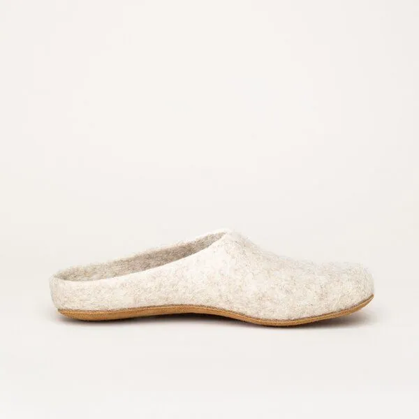 Magicfelt Magicfelt Filz-Hausschuh 713 aus 100% seltenen Wollen Pantoffel für Damen & Herren, Coburger fuchsschaf, – Produktbild 4 von 4