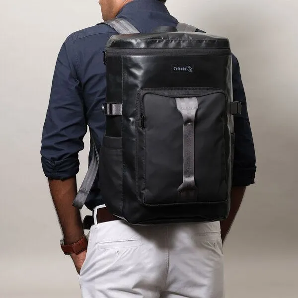 7clouds 7clouds Laptop Rucksack Heloy 7.1, Black, – Produktbild 2 von 4