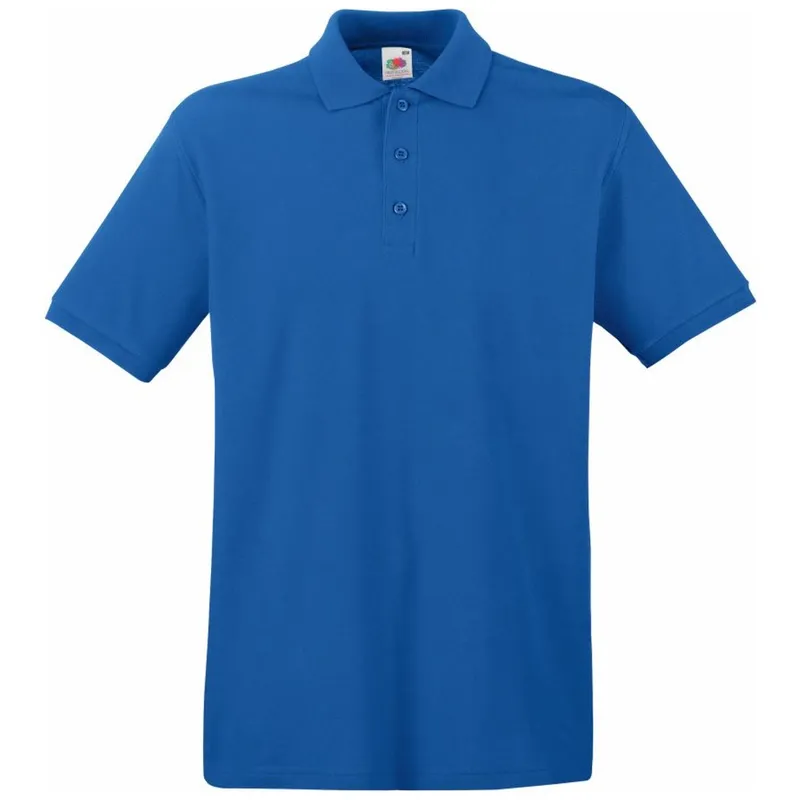 Fruit Of The Loom Fruit of the Loom Cotton Classics-16.3218 Piqué Polo Gr. M royal blue – Produktbild 1 von 1