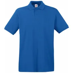 Fruit Of The Loom Fruit of the Loom Cotton Classics-16.3218 Piqué Polo  Gr. M royal blue – Produktbild 1 von 1