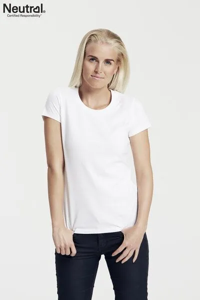Neutral® - 3FREUNDE Neutral® - 3FREUNDE Frauen Fit T-Shirt, Weiss, – Produktbild 4 von 4
