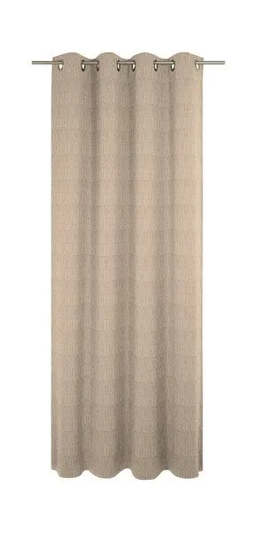 Nature by Adam Nature by Adam Vorhang aus 100% Bio-Baumwolle - Made in Germany - Little Parrot, Hellbraun, – Produktbild 3 von 7