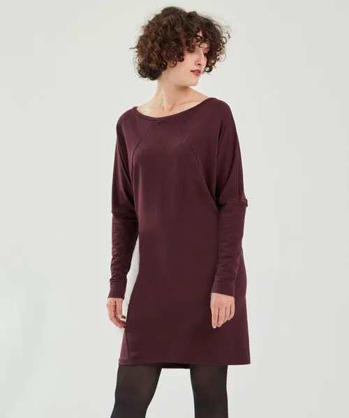 LASALINA Veganes Kleid DIAMAR von Lasalina, Schwarz rot, – Produktbild 1 von 4