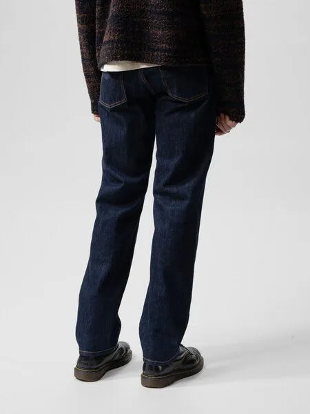Nudie Jeans Nudie Jeans Jeans aus Biobaumwolle Rad Rufus - Blue One Wash – Produktbild 3 von 6