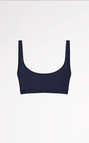 CASAGiN CASAGiN BH mit herausnehmbaren Cups ohne Bund aus TENCEL, Blau, – Produktbild 2 von 2