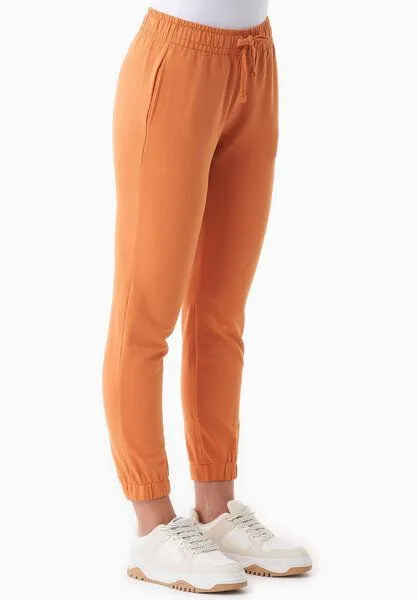 ORGANICATION ORGANICATION PEERA | Leichte Sweathose aus Bio-Baumwolle, Apricot tan, – Produktbild 3 von 4