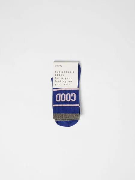 LANIUS LANIUS Statement-Socken, Violet, – Produktbild 3 von 4