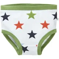 HANS NATUR Kinder Slip Bio-Baumwolle Stern Weiß Gr. 98/104 – Produktbild 1 von 1