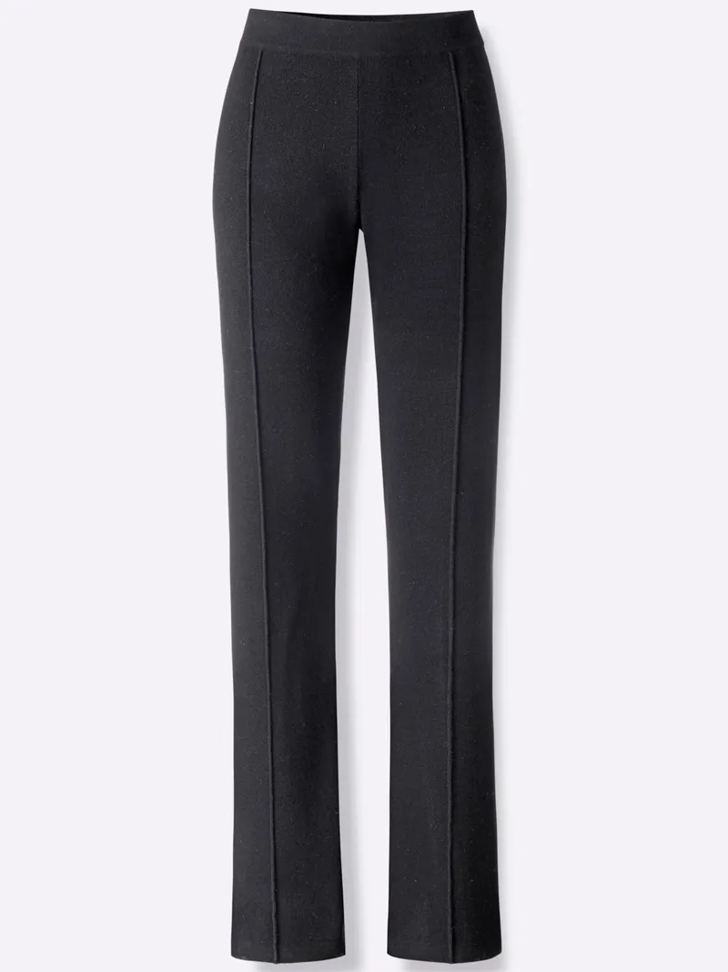 heine Strickhose schwarz, Schwarz, – Produktbild 1 von 1