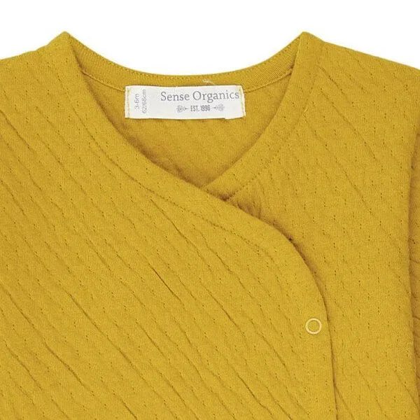 Sense Organics sense-organics Baby Wickeljacke *YURI* Mustard GOTS Bio | Sense Organics – Produktbild 2 von 4