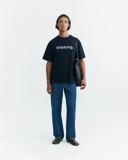 thinking mu Thinking MU Herren vegan Jeans Mit Geradem Bein David Naturfarben Indigo – Produktbild 1 von 1