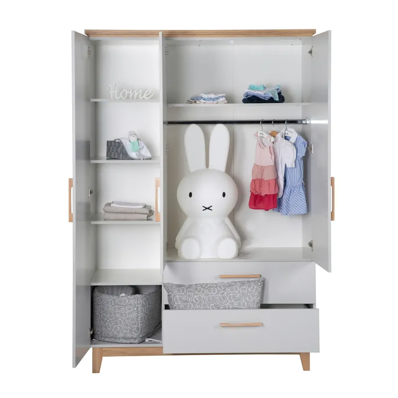 roba Roba Kleiderschrank 3-türig Caro – Produktbild 2 von 3