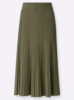 heine Strickrock khaki-meliert – Produktbild 1 von 1