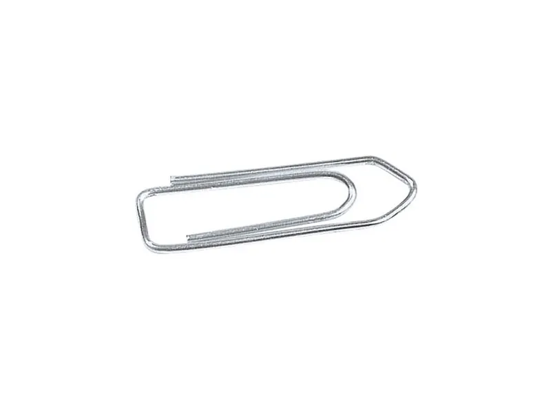 Büroklammern 32 mm, silber, verzinkt, 1.000 Stk. – Produktbild 1 von 1