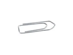 Büroklammern 32 mm, silber, verzinkt, 1.000 Stk. Großpack – Produktbild 1 von 1