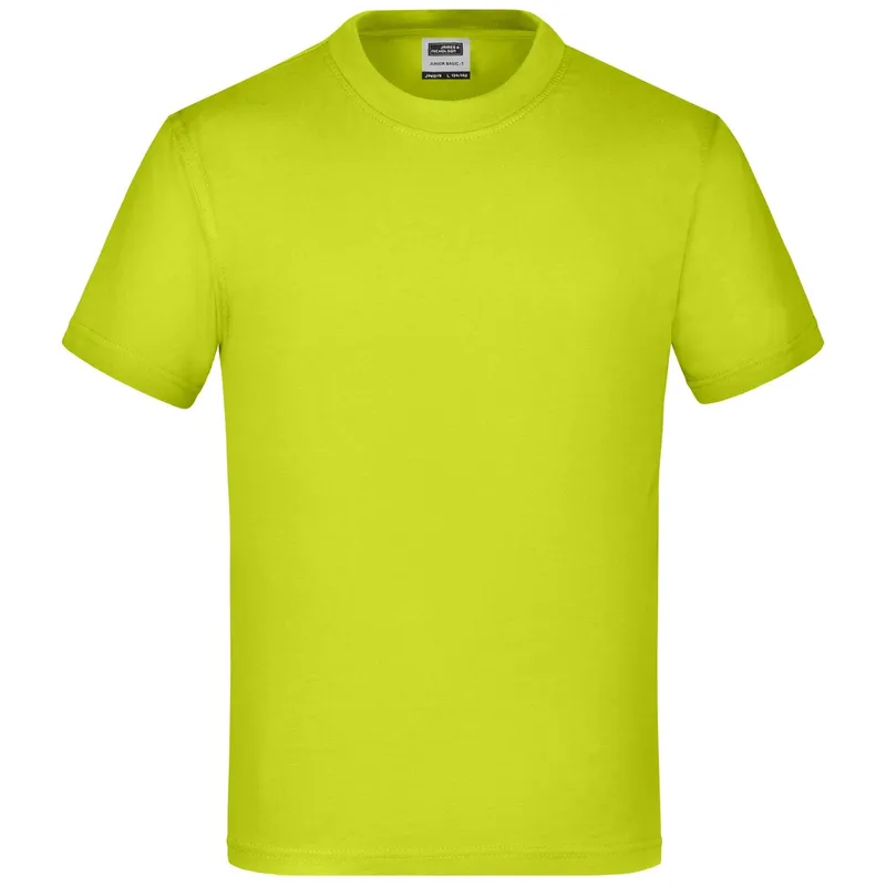 James & Nicholson James & Nicholson Basic T-Shirt Kinder JN019 Gr. 2XL-158/164 acid-yellow – Produktbild 1 von 1