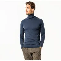 Living Crafts Rollkragen Longsleeve Modell: Helge GOTS, Deep sea, – Produktbild 1 von 1