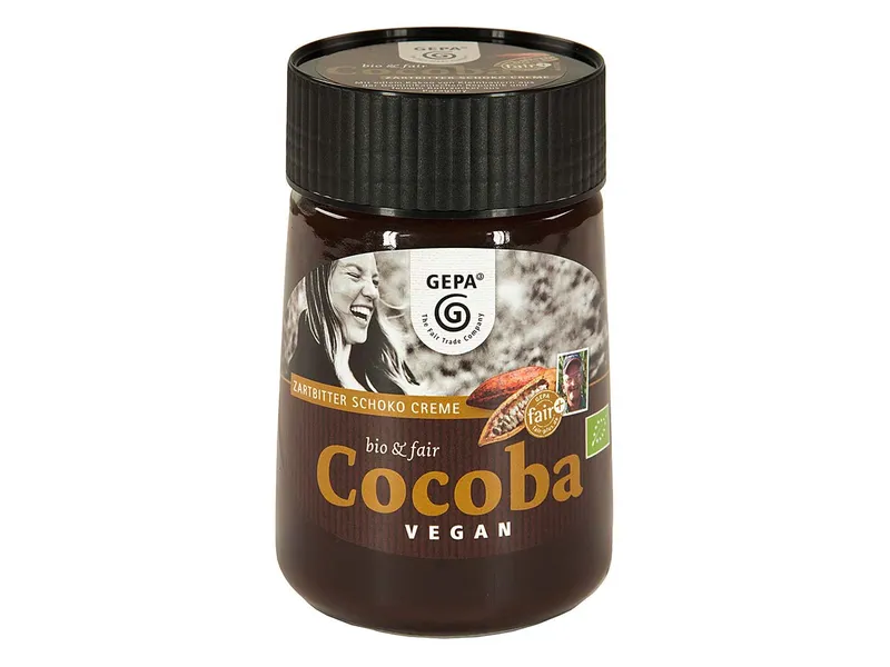 gepa GEPA Bio Cocoba Zartbitter-Schoko-Creme 400 g – Produktbild 1 von 1