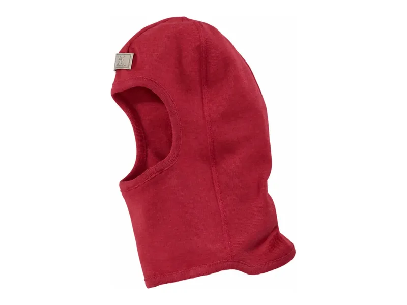Pickapooh Pickapooh Baby und Kinder Helmmütze Schlupfmütze Wolle Seide rot Gr.48, Rot, – Produktbild 3 von 3