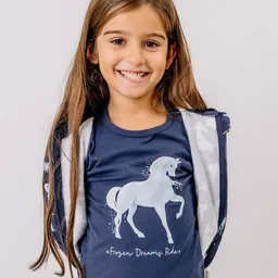 Walkiddy T‑Shirt Bio-Baumwolle elastisch – Walkiddy, „Fantastic Wonderland“ | leicht, atmungsaktiv, hautfreundlich, nachhaltig produziert, vegan, pflegeleicht – Produktbild 1 von 1