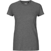 Neutral Neutral® Damen Ladies Fit T-Shirt von Neutral Bio Baumwolle, Dunkelgrau meliert, – Produktbild 1 von 1