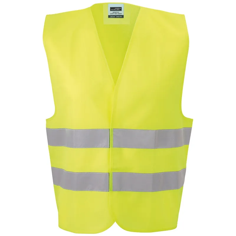 James & Nicholson James & Nicholson Warnweste Kinder JN815K Einheitsgröße fluorescent-yellow – Produktbild 1 von 1