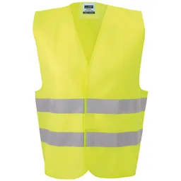 James & Nicholson James & Nicholson Warnweste Kinder JN815K Einheitsgröße fluorescent-yellow – Produktbild 1 von 1