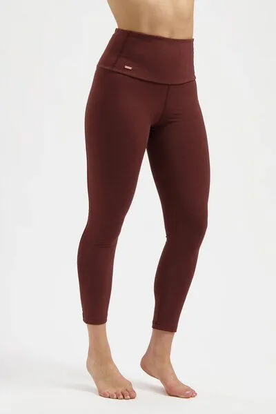 Urban Goddess Urban Goddess Surya 7/8 Yoga-Leggings, Marron (braun), – Produktbild 3 von 4