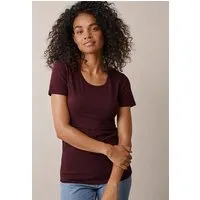 Boob Umstands- und Stillshirt Classic von boob, Aubergine, – Produktbild 1 von 1