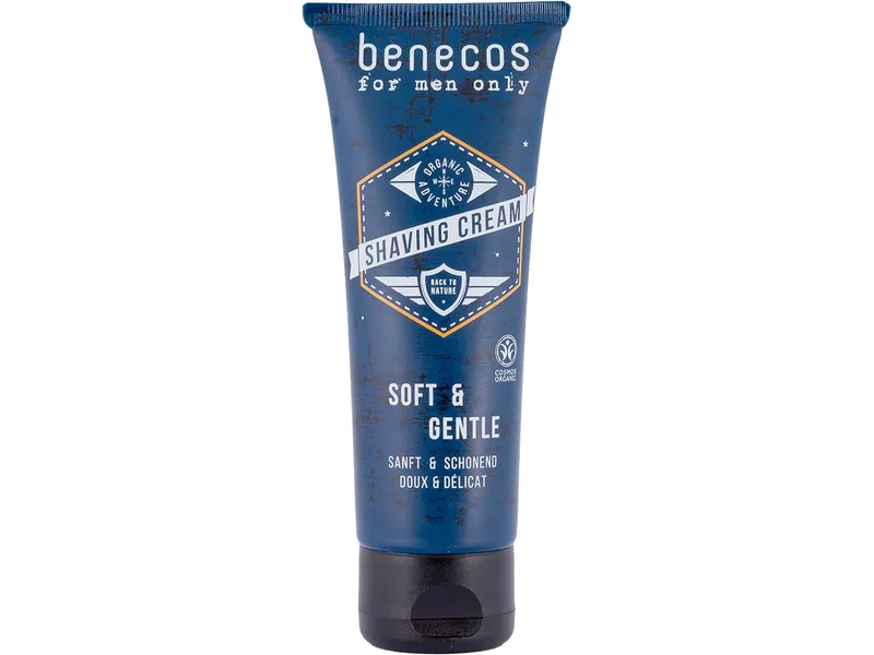 benecos for men only benecos Bio-Rasiercreme "for men only", 75 ml – Produktbild 1 von 1