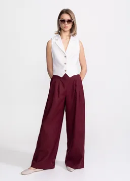 De IONESCU De IONESCU Damen vegan Hose High Waist Deva – Produktbild 1 von 1