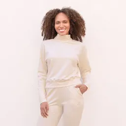 Jaya Jaya KAYA - Damen - Sweater aus organic French Terry – Produktbild 1 von 1