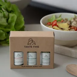 Tante Fine Tante Fine Bio Gewürze Set FINES WÜRZHELDEN * Gewürztrio für fast alle Gerichte – Produktbild 1 von 1