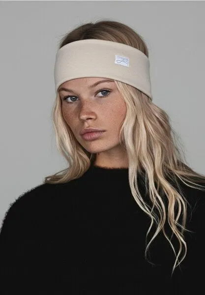 Lou-i Lou-i Stirnband aus Bio-Baumwolle, Naturweiß, – Produktbild 4 von 4