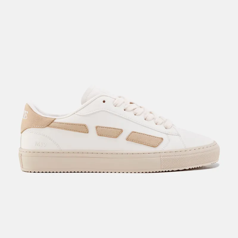 SAYE SAYE Herren vegan Sneaker M99 Stadt Sand, Weiß, – Produktbild 2 von 2