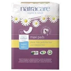 Natracare Natracare Maxi Pads Super (12) – Produktbild 2 von 2