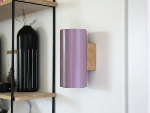 werkvoll werkvoll Doppel Wandleuchte FIRELIGHT, Violett, – Produktbild 1 von 4