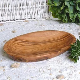 Olivenholz erleben Olivenholz erleben Schälchen oval GROß aus Olivenholz – Produktbild 1 von 1