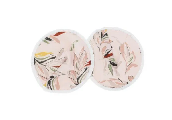 Hypf Hypf waschbare Stilleinlagen (anatomisch geformt), Soft botanical (rosa), – Produktbild 2 von 3