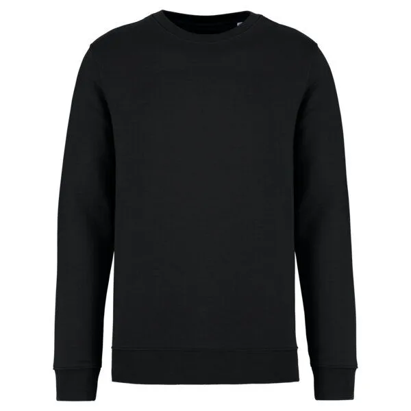 Greenspired Greenspired Umweltfreundliches Unisex-Sweatshirt mit Rundhalsausschnitt 350g/m² XXS - 4 XL (slimfit), Schwarz, – Produktbild 1 von 1