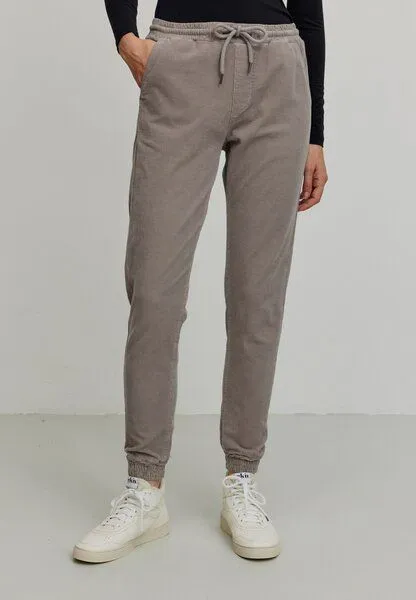 recolution Damen Cord Jogg Chino aus Bio-Baumwolle - CHAITURUS - recolution, Hazel brown (braun), – Produktbild 2 von 4