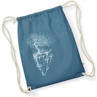 Life Tree Life-Tree Stringbag aus Biobaumwolle Fairwear "Maple Island" für in Grün/Blau/Weiß/Rot, Blau, – Produktbild 1 von 1