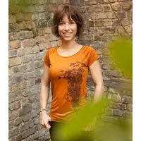 päfjes päfjes Pflanzen Kolibri V2 - Fair gehandeltes Tencel Frauen T-Shirt – Produktbild 1 von 1