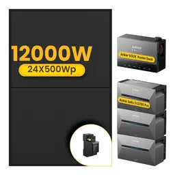 Anker 3x Anker Solarbank 3 E2700 Pro mit Power Dock Multisystem, mit 24 x 500 Bifaziale Solarmodule, by Powerness - ohne Smart Meter / Selbstabholung – Produktbild 1 von 1