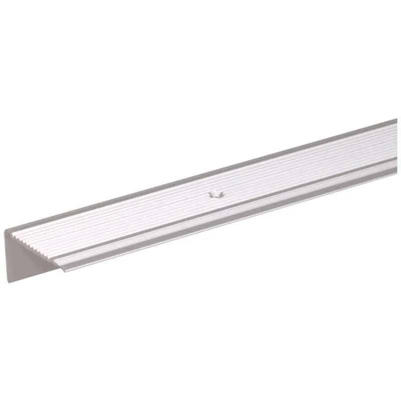 Alberts ALBERTS Treppenkanten-Schutzprofil, Alu silber elox., LxBxHxS 1000x45x23x2,5mm – Produktbild 1 von 1